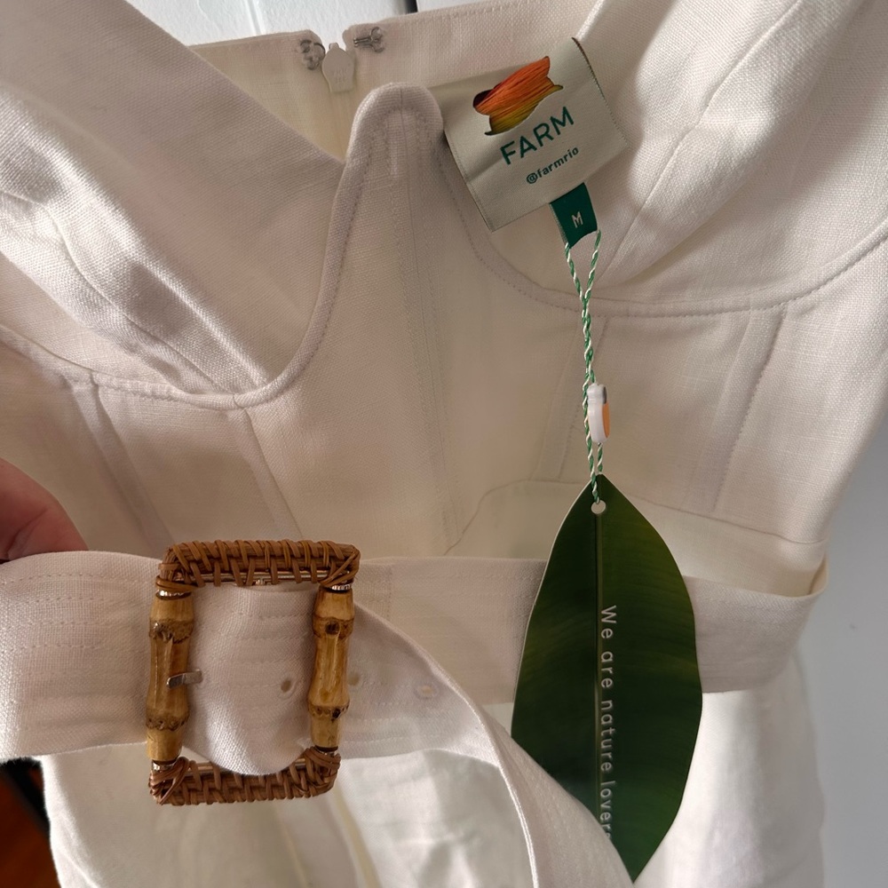 NWT Farm Rio Jumpsuit with Belt - Picture 7 of 8